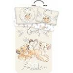 Jerry Fabrics povlečení Lví Král Best Friends 100 x 135 cm 60x40 cm – Zboží Dáma