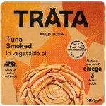 Trata Tuňák uzený v rostlinném oleji 160 g – Zboží Dáma