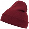 Čepice Urban Classics Beanie Basic Flap maroon