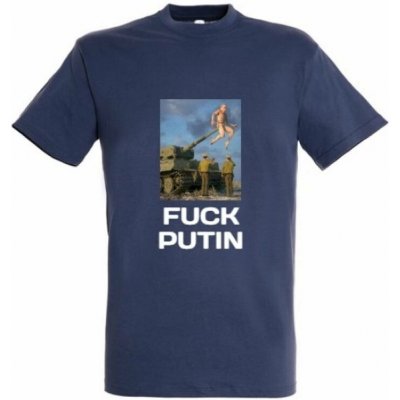 Triko Fuck Putin Tank navy – Hledejceny.cz