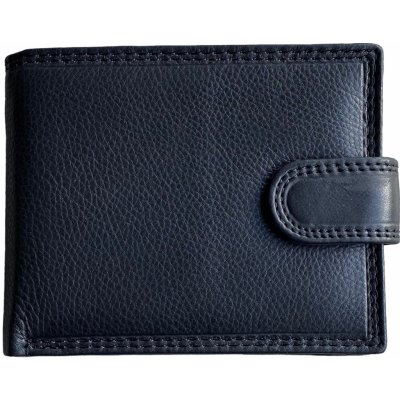 Pánská kožená peněženka s přezkou wild fashion4u black 5700-L – Zboží Mobilmania