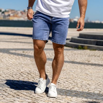 Iron Aesthetics Denim Stretch modré – Zboží Dáma