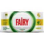 Fairy univerzální čistící ubrousky Lemon 100 ks – Hledejceny.cz