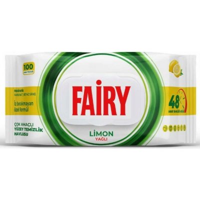 Fairy univerzální čistící ubrousky Lemon 100 ks – Hledejceny.cz