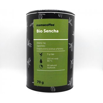 Mamacoffee Bio zelený japonský čaj Sencha 70 g