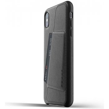 Pouzdro MUJJO Leather Wallet Case černé, Apple iPhone XS Max