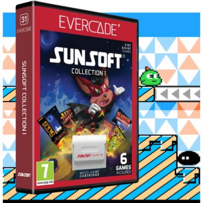 Sunsoft Collection 1 (Evercade Cartridge 31) – Zboží Dáma