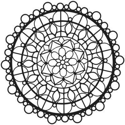 The Crafter´s Workshop Šablona TCW 12"x12" Beaded Mandala – Hledejceny.cz