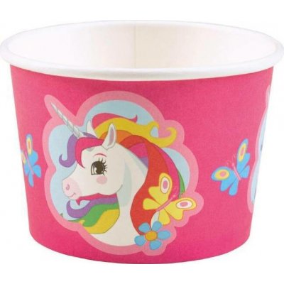 Papírová miska na zmrzlinu 8ks Unicorn Amscan – Sleviste.cz