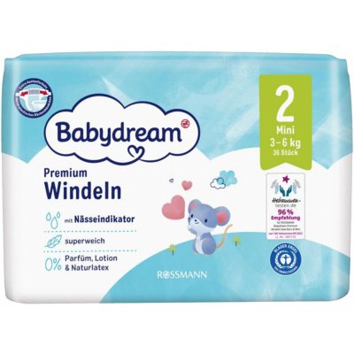 Babydream Premium Mini 3 - 6 kg 2 36 ks – Zboží Dáma