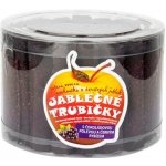 Trutna trubičky jablečné s čokoládovou polevou a černým rybízem dóza 450 g – Zboží Dáma