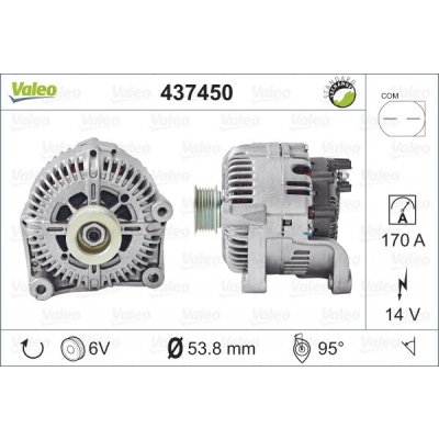 Generátor VALEO 437450 | Zboží Auto