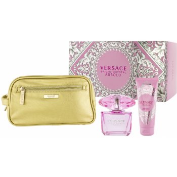 Versace Bright Crystal Absolu EDP 90 ml + 100 ml tělové mléko + etue dárková sada