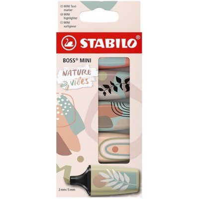 Stabilo Boss Mini nature 5 ks – Zboží Živě