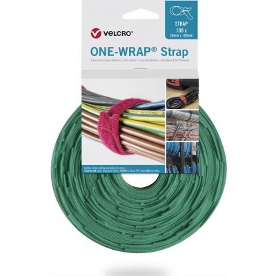 VELCRO® VELCRO® One Wrap® Strap 20mm x 150mm, 10 Popruh se suchým zipem zelená 1 ks – Hledejceny.cz