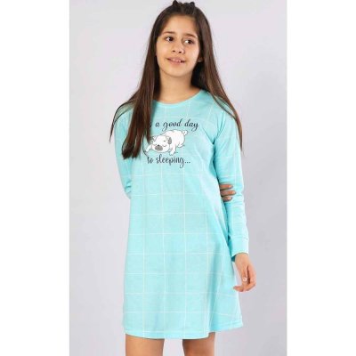 Dětská noční košile Sleeping day azurové – Zboží Mobilmania