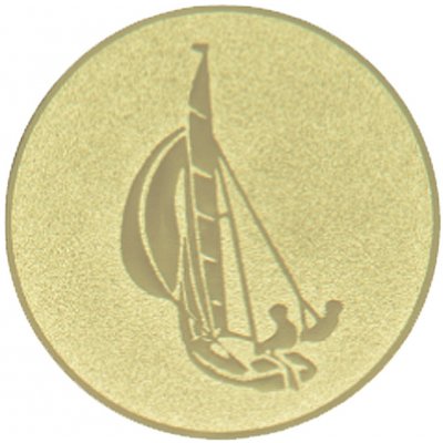Emblém jachting zlato 50 mm – Hledejceny.cz
