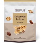 Müsli, Šufan Kokosová hnízda s pekany 170 g – Zboží Dáma