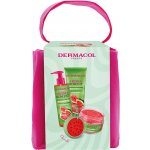 Dermacol Aroma Moment vodní meloun sprchový gel 250 ml + tekuté mýdlo 200 ml + tělový peeling 200 g dárkové balení – Zbozi.Blesk.cz