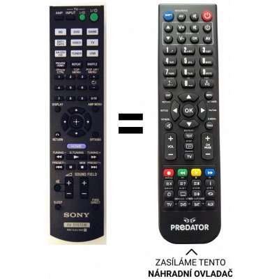 Dálkový ovladač Predátor Sony RM-AAU168 – Zboží Živě