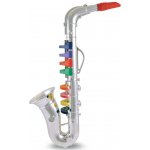 BONTEMPI Saxofon dětský stříbrný 8 klapek – Zboží Dáma