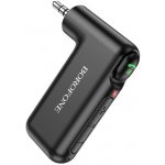 Borofone - Bezdrátový audio přijímač Wideway BC35 - Bluetooth 5.0 adaptér, 150mAh, Jack 3,5mm - černý – Zboží Živě