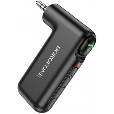 Borofone - Bezdrátový audio přijímač Wideway BC35 - Bluetooth 5.0 adaptér, 150mAh, Jack 3,5mm - černý – Zboží Živě