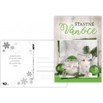 Pohlednice vánoční 162 A Šťastné Vánoce – Zboží Dáma