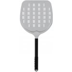 TECHNICA Perforovaná lopata na pizzu z anodového hliníku s hliníkovým úchytem, čtvercová, 305x305x660 mm | TECHNICA, Pizza Line – Zboží Mobilmania