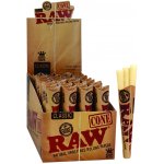 Raw Kingsize Cones předbalené klasické nebělené kornouty 32 x 3 ks – Zbozi.Blesk.cz