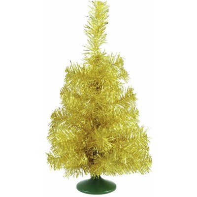 Europalms Umělý vánoční stromek stolní jedlička zlatá 45 cm – Hledejceny.cz
