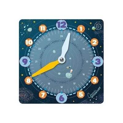 Argus Hodiny pro výuku papírové - Cosmic Adventure – Sleviste.cz