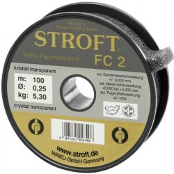 STROFT fluorocarbon FC2 25m 0,17mm 2,7kg