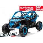 KidVolt PREMIUM Dětská buggy CAN-AM modrá – Zboží Dáma