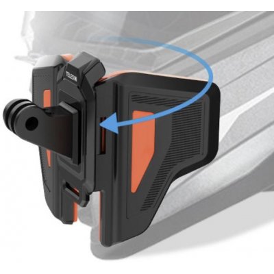 Stablecam Speciální držák kamery DJI Osmo Action / Action 2 / Osmo Action 3 na integrální helmu 1DJ6043 – Zboží Mobilmania