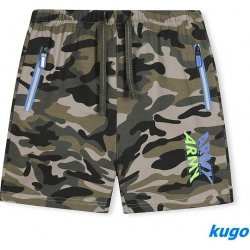 Kugo chlapecké pecké šortky MASKÁČOVÉ khaki světlejší TM8251