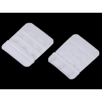 Pro Háčkování Prodloužení podprsenky 50 mm třířadé bílé – Zboží Dáma