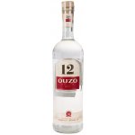 Ouzo 12 40% 1 l (holá láhev) – Zboží Mobilmania