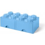 LEGO® úložný box 250 x 500 x 180 mm světle modrá – Zboží Dáma