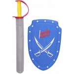 Wiky Meč se štítem pěnový zelený 57cm – Zbozi.Blesk.cz