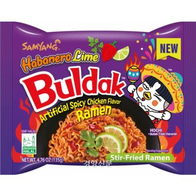 Samyang Buldak kuřecí ramen polévka Habanero Lime 135 g – Zbozi.Blesk.cz