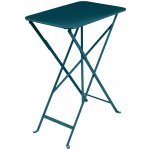 Fermob Bistro 37 x 57 cm Modrý kovový skládací stůl – Hledejceny.cz