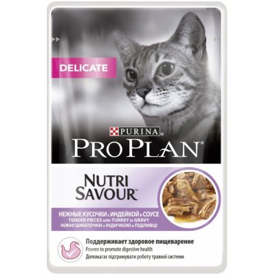 Pro Plan Cat Delicate Turkey 85 g – Hledejceny.cz
