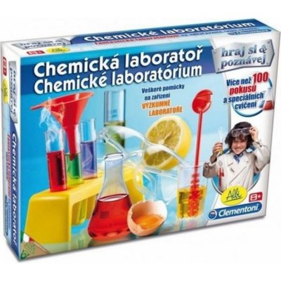Clementoni Dětská laboratoř Moje první chemická sada – Zbozi.Blesk.cz