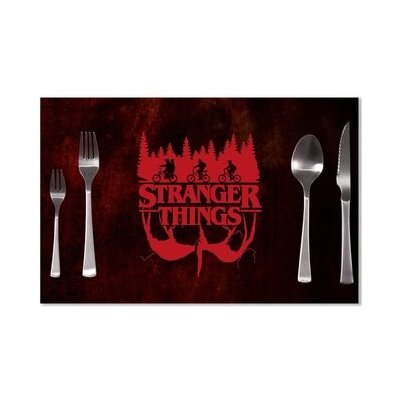 Sablio Prostírání Stranger Things Red 40x30cm – Zbozi.Blesk.cz
