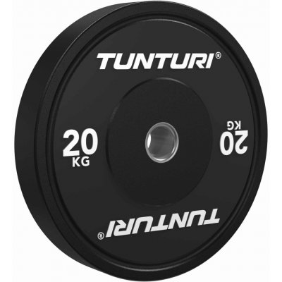 TUNTURI Kotouč pogumovaný Bumper Plate Platinum 20 kg 50 mm – Hledejceny.cz
