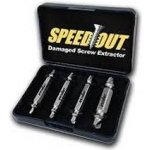 Speed Out - vytahovač stržených šroubů a vrutů - sada 4 velikostí – Sleviste.cz