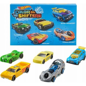 Mattel Hot Wheels Color Reveal set 2 autíčka mění barvu ve vodě