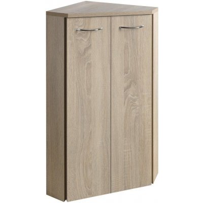 Aqualine ZOJA/KERAMIA FRESH skříňka rohová 35x78x35cm, dub platin 50323 – Sleviste.cz