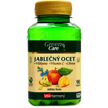VitaHarmony jablečný ocet + vláknina + Vitamín C + chrom 90 tablet